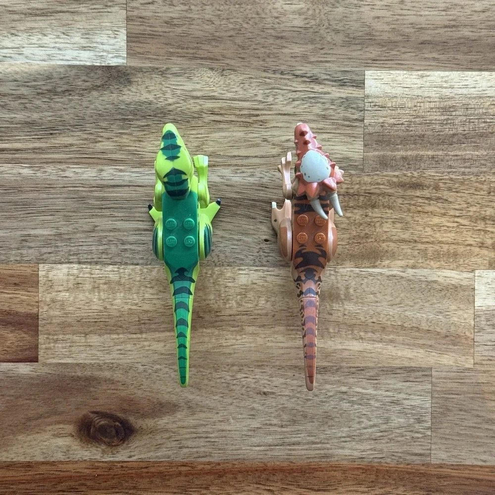 LEGO Jurassic World Stygimoloch Breakout -Dinosaur Escape Raptor FIGURES ONLY